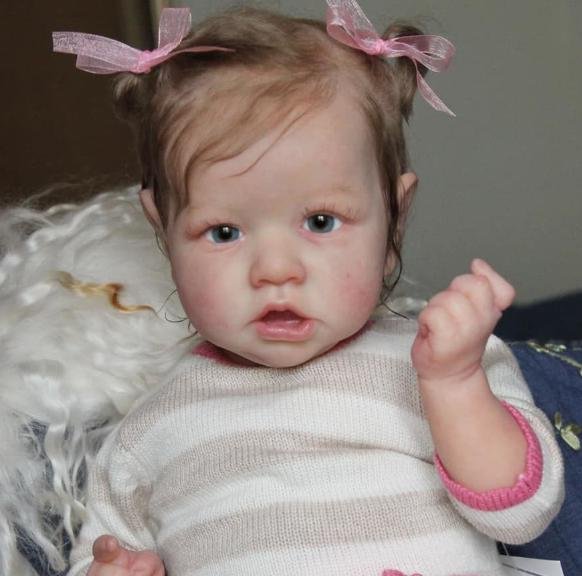 20" Girl Baby Dolls That Look Real Truly Realistic Silicone Baby Dolls Reina - Angel Reborn Doll 2023 -Creativegiftss® - [product_tag] Creativegiftss.com