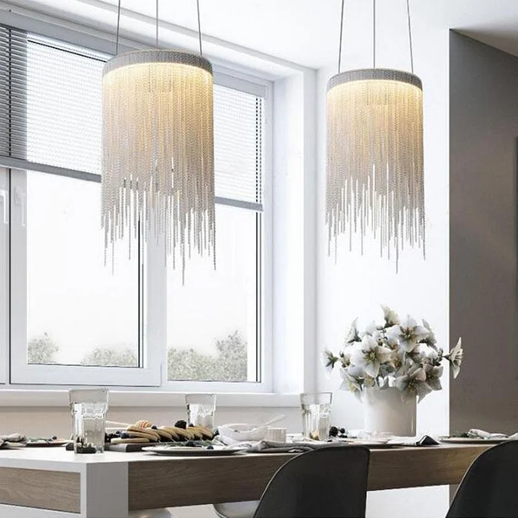 Rain Filia Fringe Pendant Light Vjlight