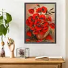 Diamond Painting -DIY Round Drill Papaver Bouquet