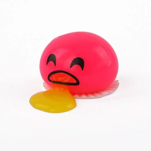 Puking Ball And Puking Egg Yolk Stress Ball 5497