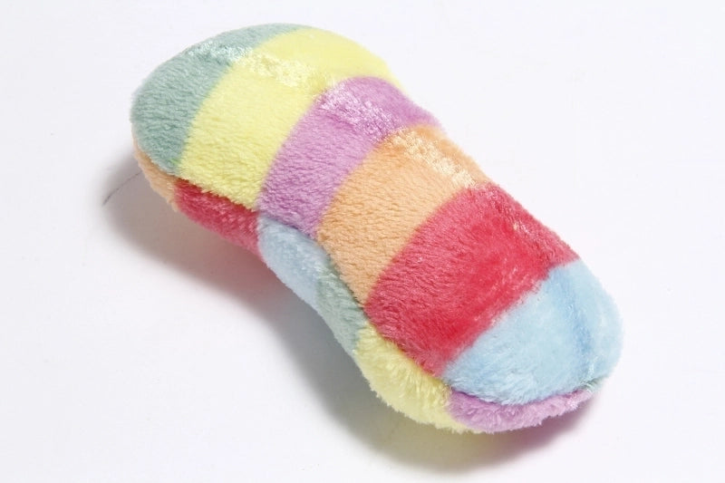 Cute Fruit Rainbow Bone Dogs Supplies Pets Plush Toys