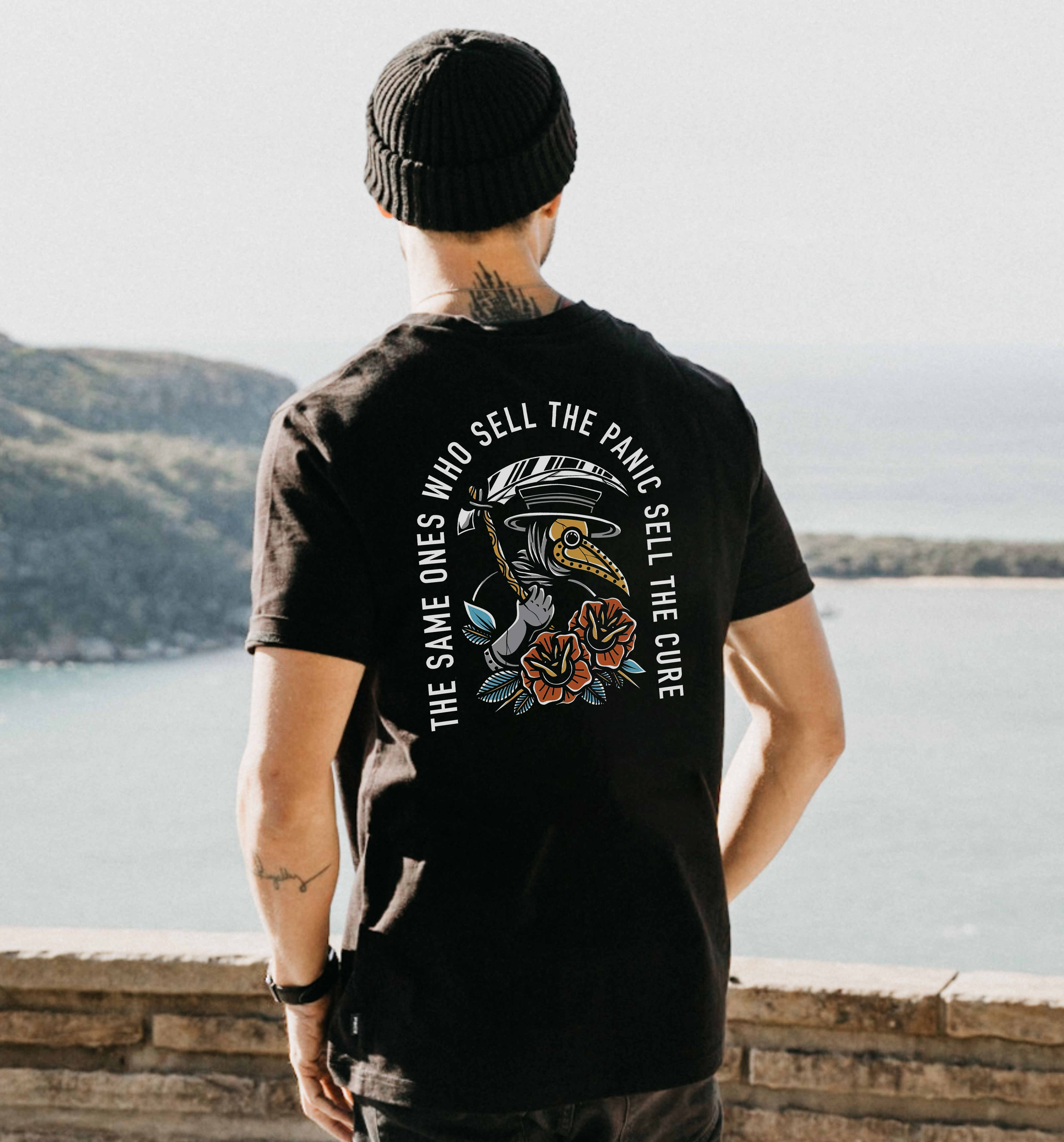 The Same Ones Who Sell The Panic Sell The Cure Men T-Shirt
