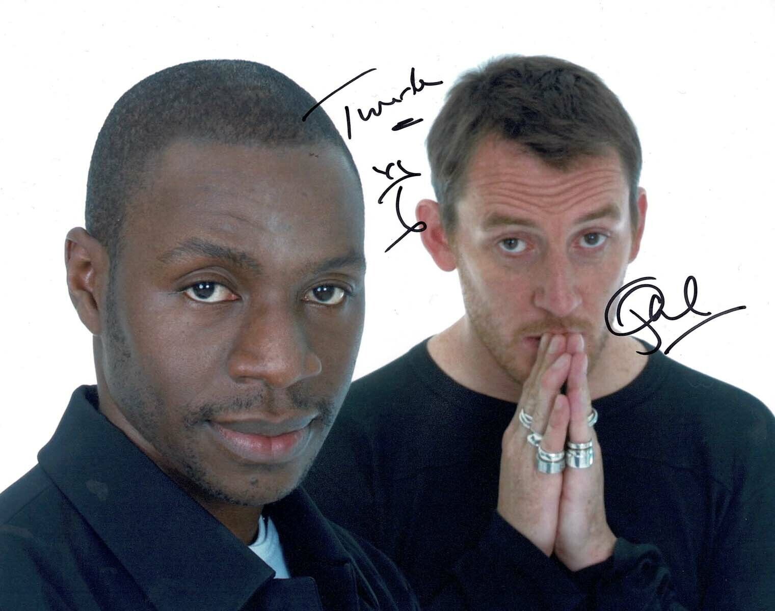 Lighthouse Family Paul TUCKER Tunde BAIYEWYU SIGNED Autograph Photo Poster painting 2 AFTAL COA