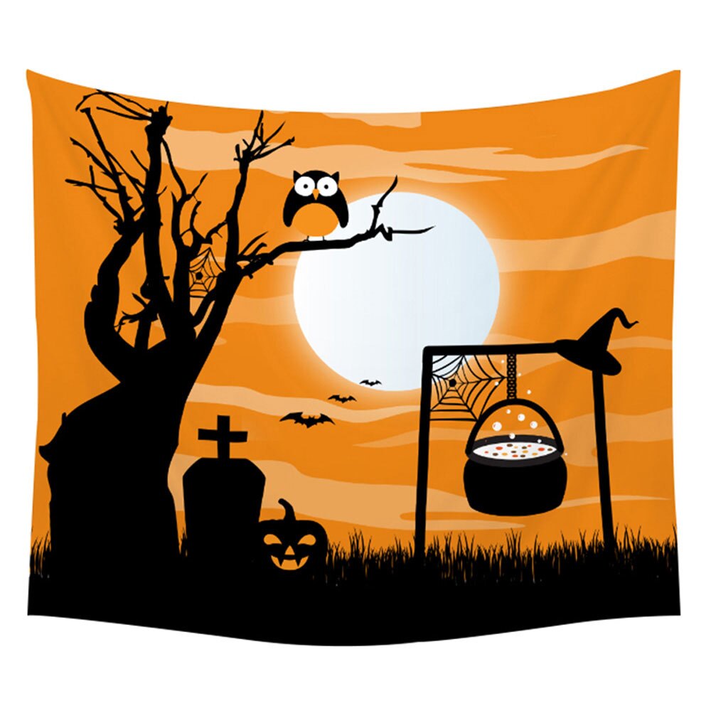 

Wall Tapestry - Pumpkin Halloween-150*130cm, 501 Original