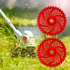 2 Pcs Brush Cutter Blades 9 Inch 36 T Weed Eater Blades Grass Trimmer Blade