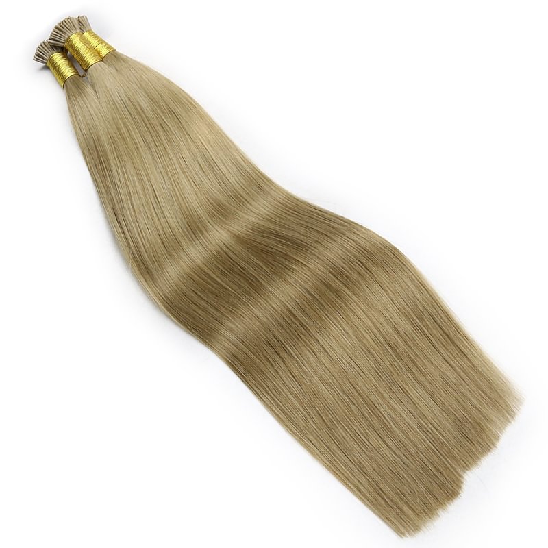 Pre-Bonded I TIP Hair Extension #8 Ash Brown100g Per Pack 