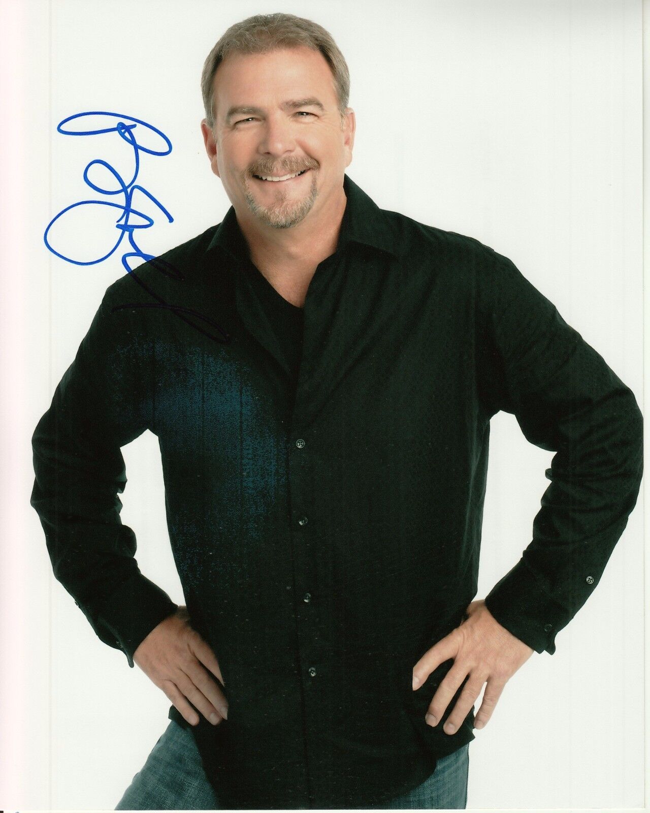 BILL ENGVALL hand-signed BLUE COLLAR COMEDY TOUR 8x10 color portrait UACC RD COA