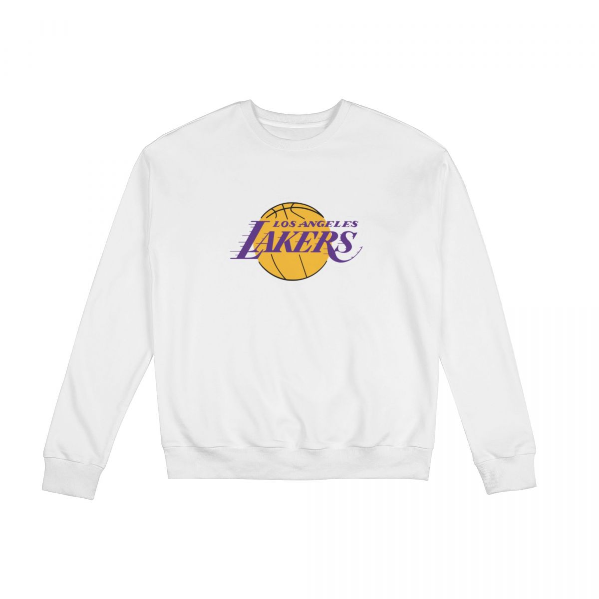 Los Angeles Lakers Logo Sweatshirt Round Neck Tops