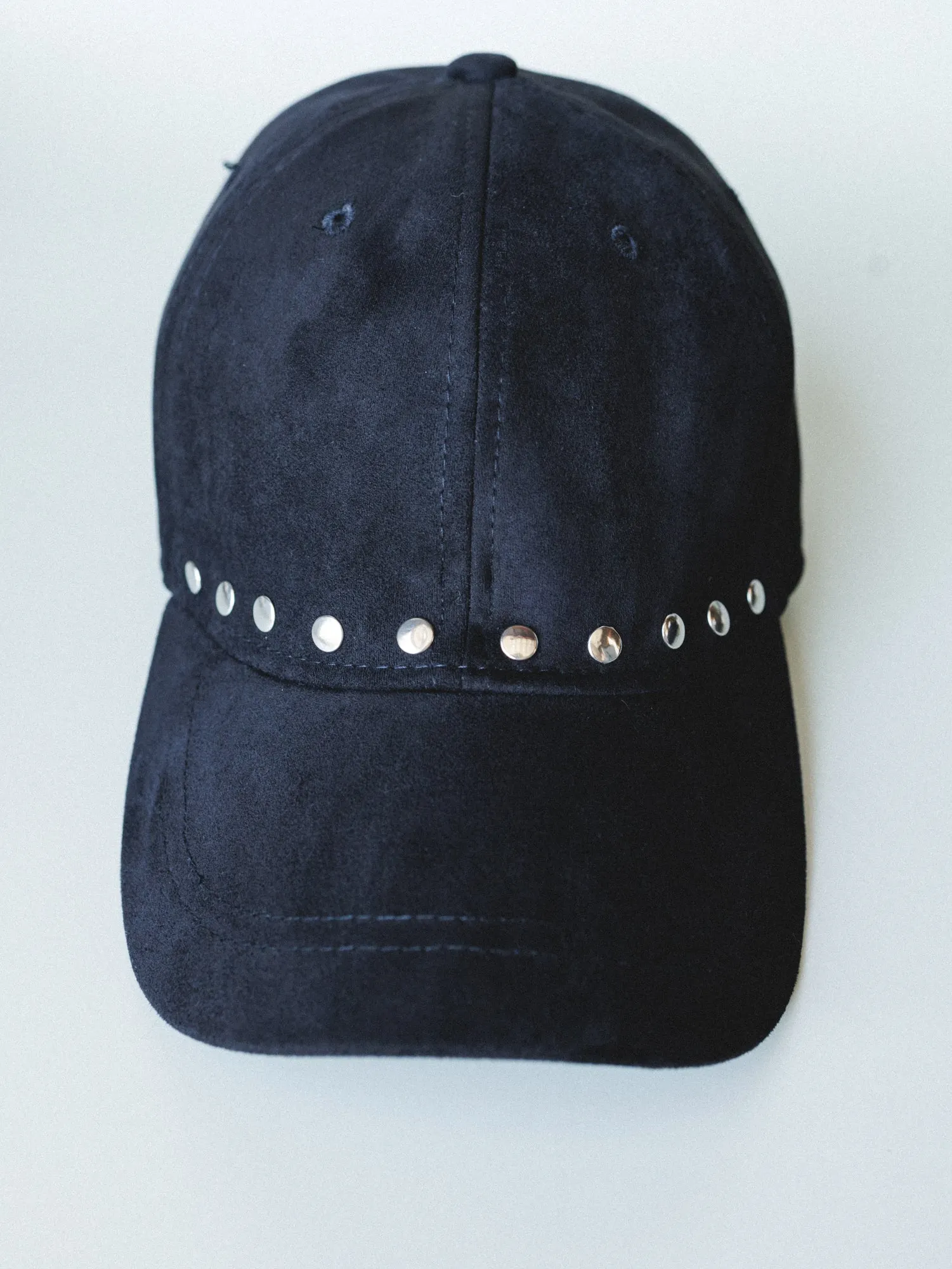 Ready to Go Studded Baseball Hat - Black