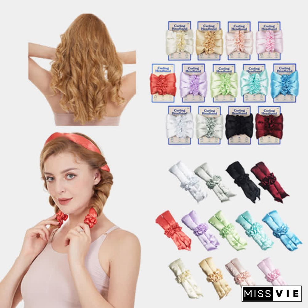 Lazy Heatless Hair Curler 3 Pieces