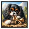 King Charles Cavaliers Dog-14CT Counted Cross Stitch 40*40cm tapestrymarket