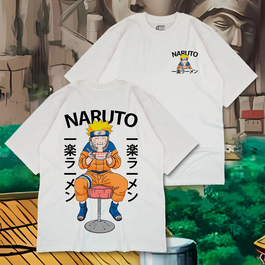 Naruto Anime Printed Oversized T-shirts