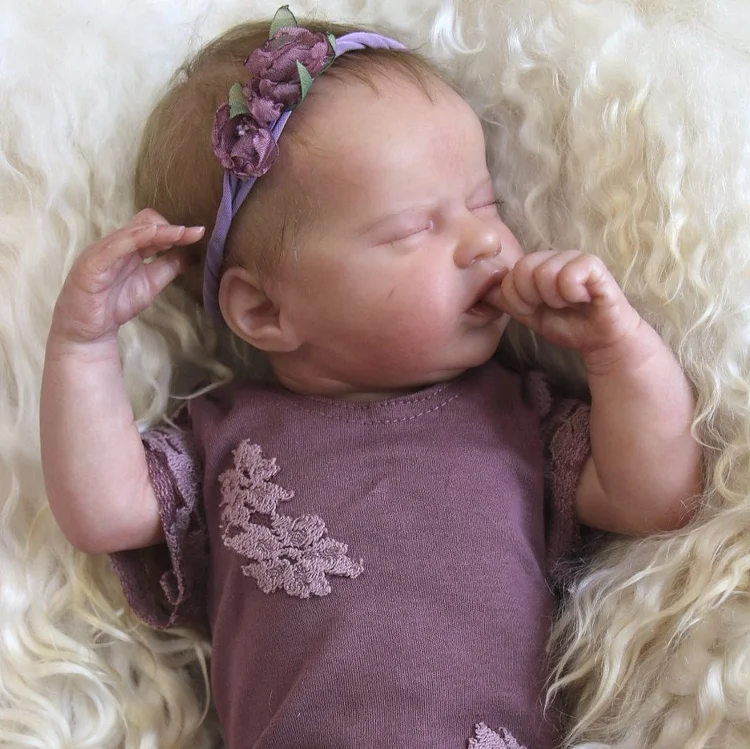  17'' SoftTouch Lifelike Realistic Paislee Reborn Baby Doll Girl - Reborndollsshop®-Reborndollsshop®