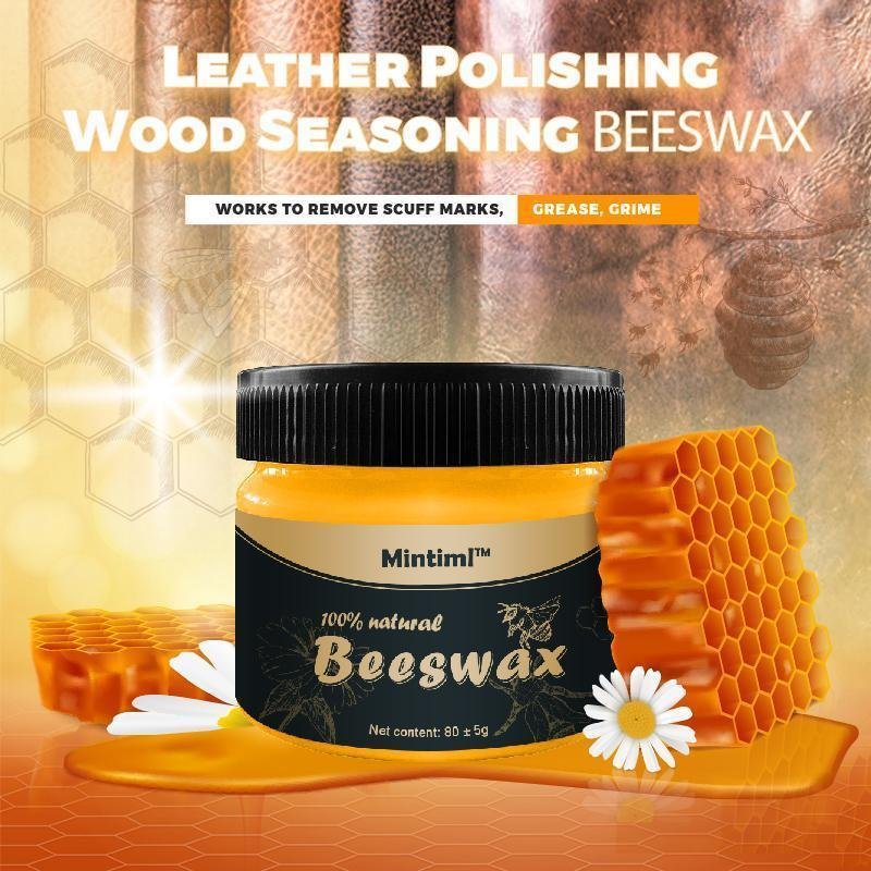 Leather Polishing Wood Seasoning Beeswax
