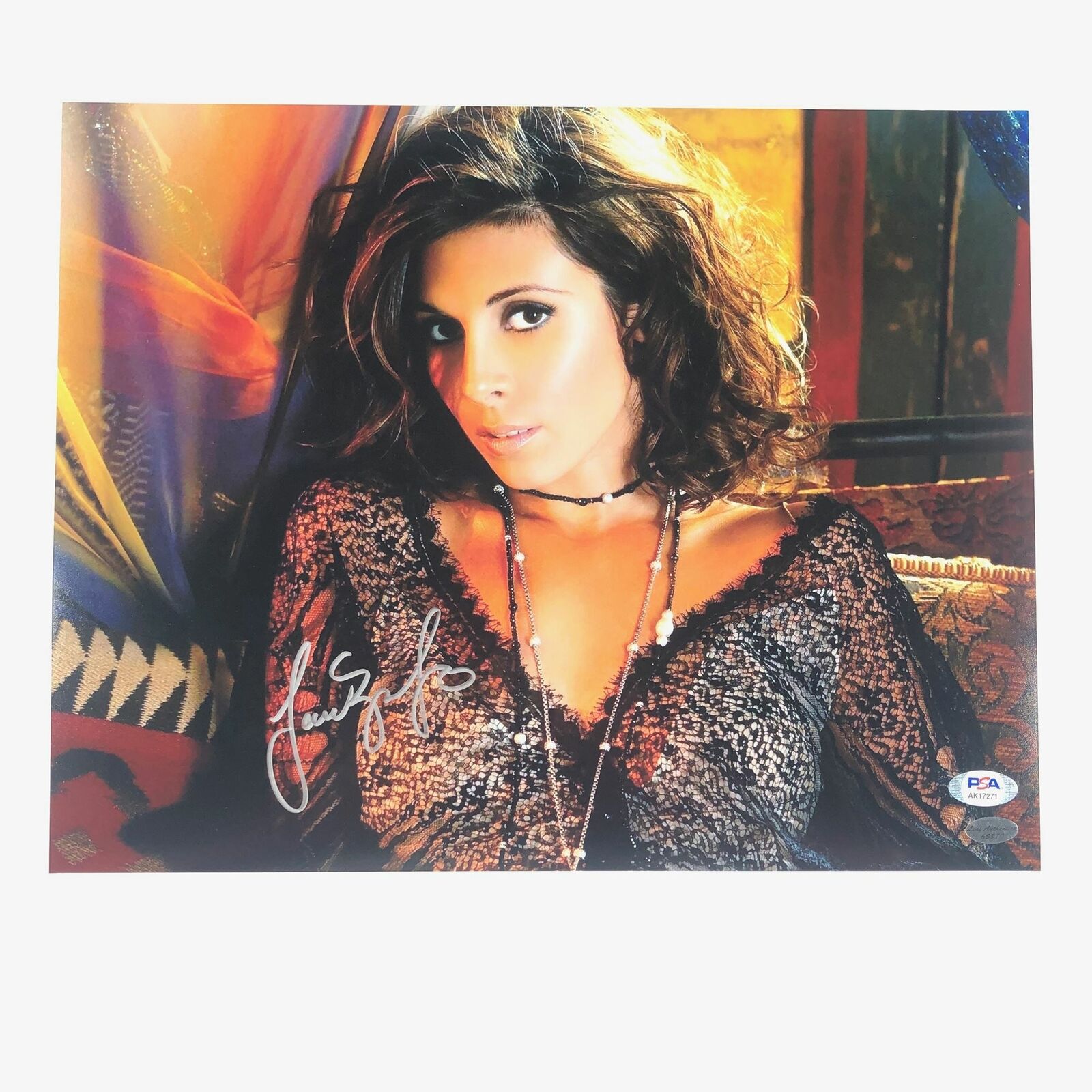 JAMIE-LYNN SIGLER signed 11x14 Photo Poster painting PSA/DNA Autographed The Sopranos