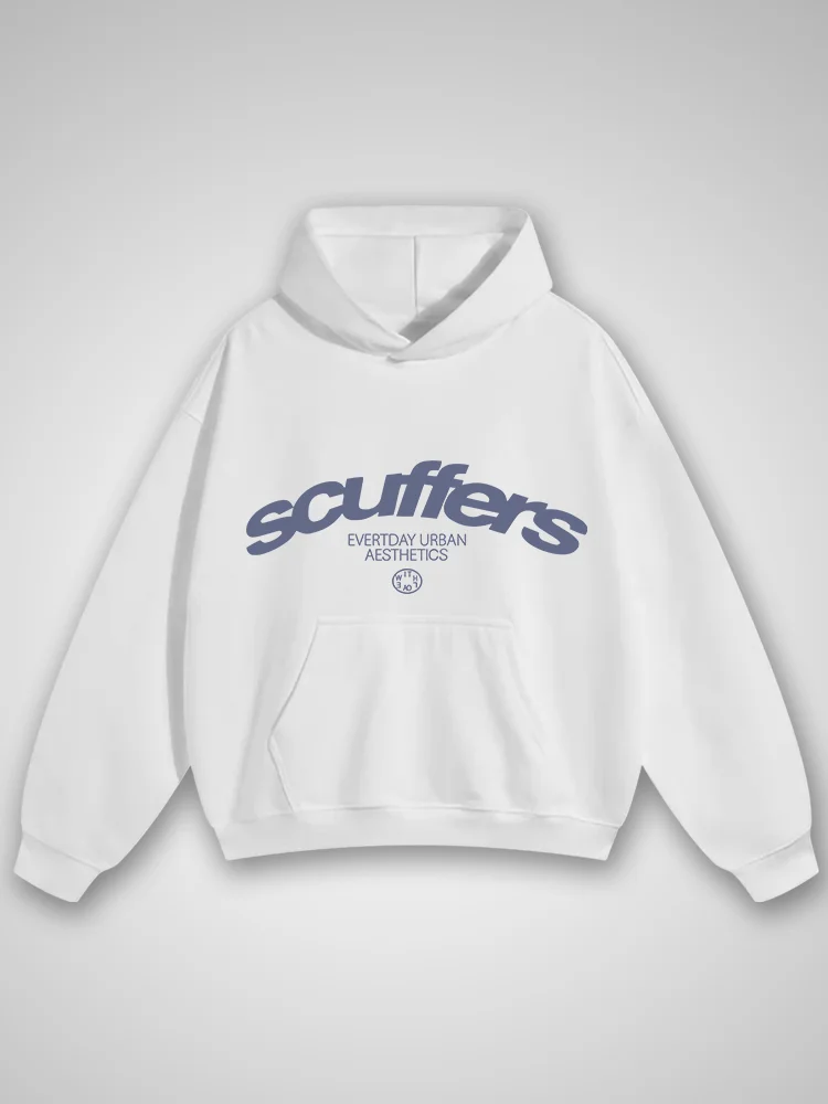 Scuffers Iconic Light Grey Hoodie