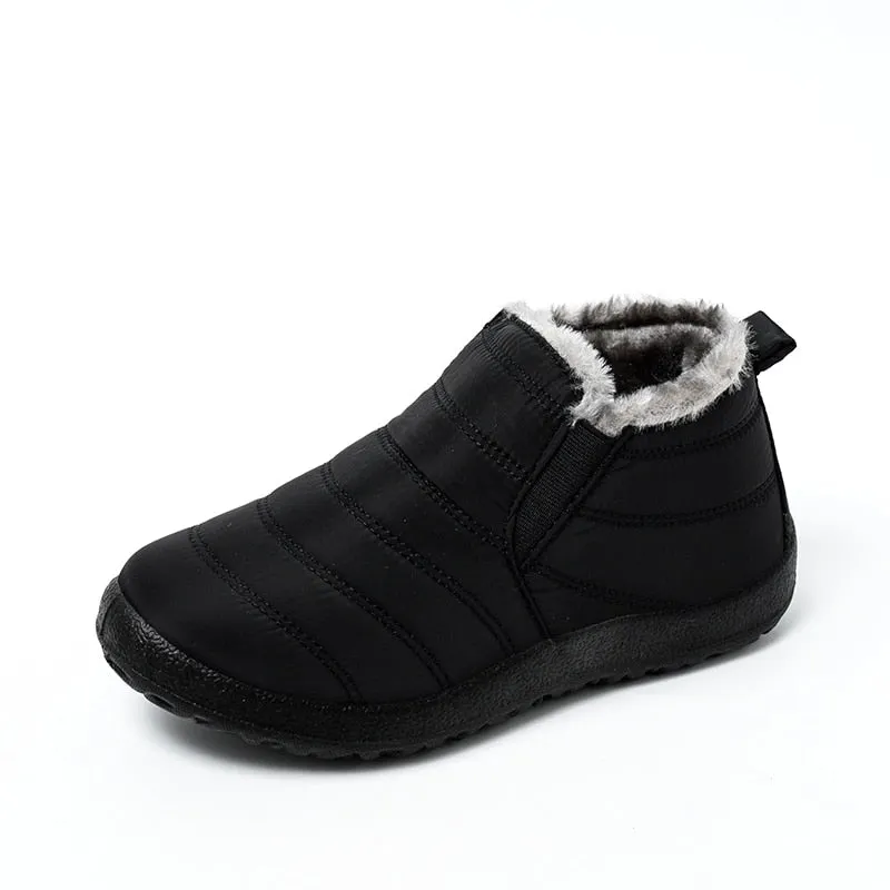 Women Boots Non-Slip Waterproof Winter Ankle Snow Boots Women Platform Boots Female Winter Shoes With Thick Fur Botas Mujer 2021