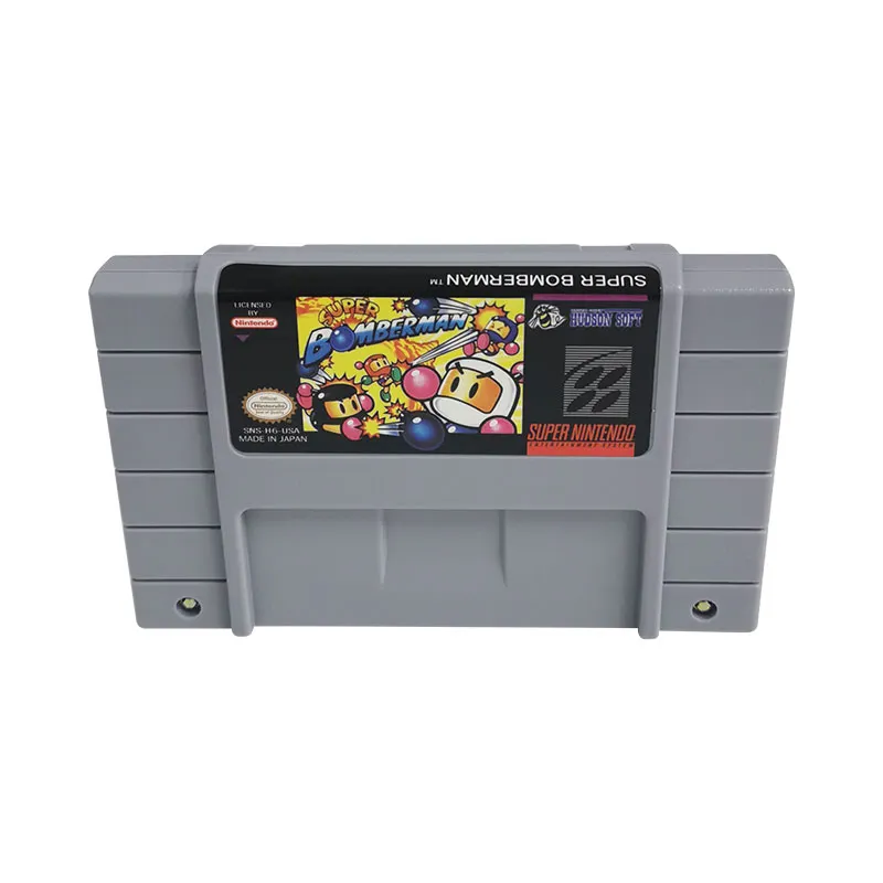 Super Bomberman SNES For Super Nintendo Entertainment System - 16 Bit US Version Game Cartridge