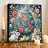 Framed Diamond Painting - Special Shaped - Easter Egg (25x25cm)