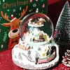 American MR.C Christmas tree music box snowflake rotating crystal ball