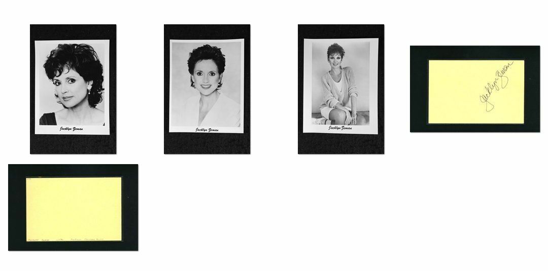 Jacklyn Zeman - Signed Autograph and Headshot Photo Poster painting set - General Hospital