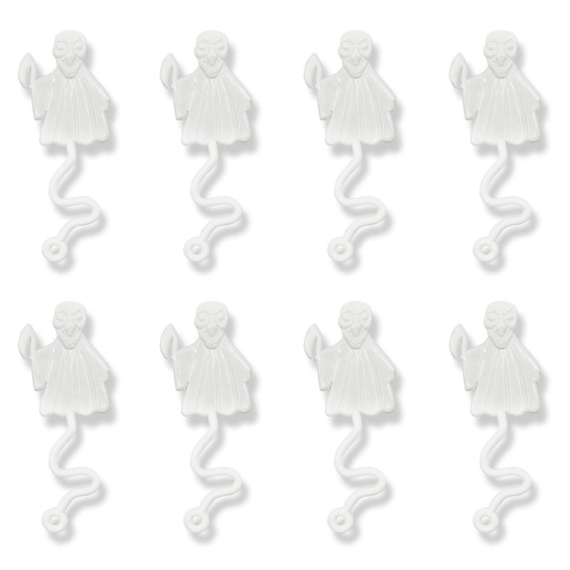 New Soft Toy Elastic Death Bat Halloween Creative Trick Climbing Wall Decompression Sticky Toy