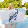 Double-sided Velvet Beach Towel For Seaside Swimming, Water-Absorbent And Sand-Free Bath Towel, Breathable, Skin-Friendly, Quick-Drying BeachTowel For Swimming, Travel, Men And Women