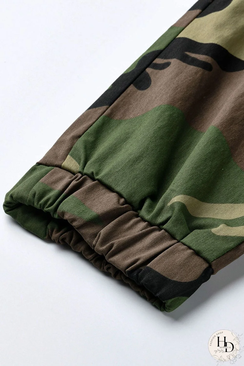 Army Green Zipper Fly Button Fly Mid Metal Zippered pencil Pants Pants