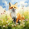 Diamond Painting -DIY Round Drill Daisy and The Fox(40x40cm)