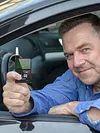 Personal Portable Alcohol Breathalyzer Tester with Digital LCD Display Handheld Alcohol Breathalyzer Tester Type-C Powered 300mAh Battery for Personal Home and Party Outdoors Indoors