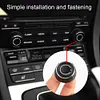 Center Console Audio Volume Knob Cover for Porsche Cayenne Panamera Macan 911Eas