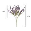 Artificial Lavender Flower Sage Bunch Home Garden Event Catering Table Decor