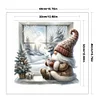 (US Local)Gnome-18CT Counted Cross Stitch Kit(40x40cm)