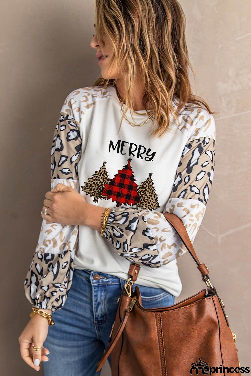 Merry Christmas Long Sleeve Top