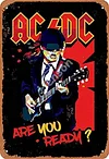 (Multi Style)AC/DC - Vintage Metal Signs - 20*30cm/30*40cm - Music