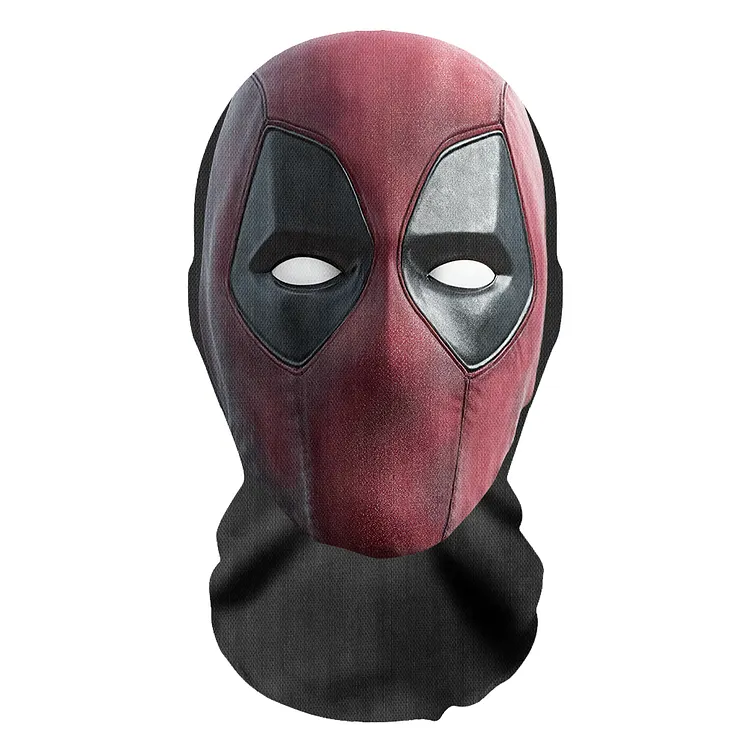 3D Spoof Face Simulation Headgear-Deadpool