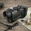 4K Infrared Night Visions Device Rechargeable Outdoor HD Telescope Camera with 2.8 Inch Large Screen 18X Digital Zoom Night Visions Monocular Outdoor Exploration & Camping Gear Gifts for Men