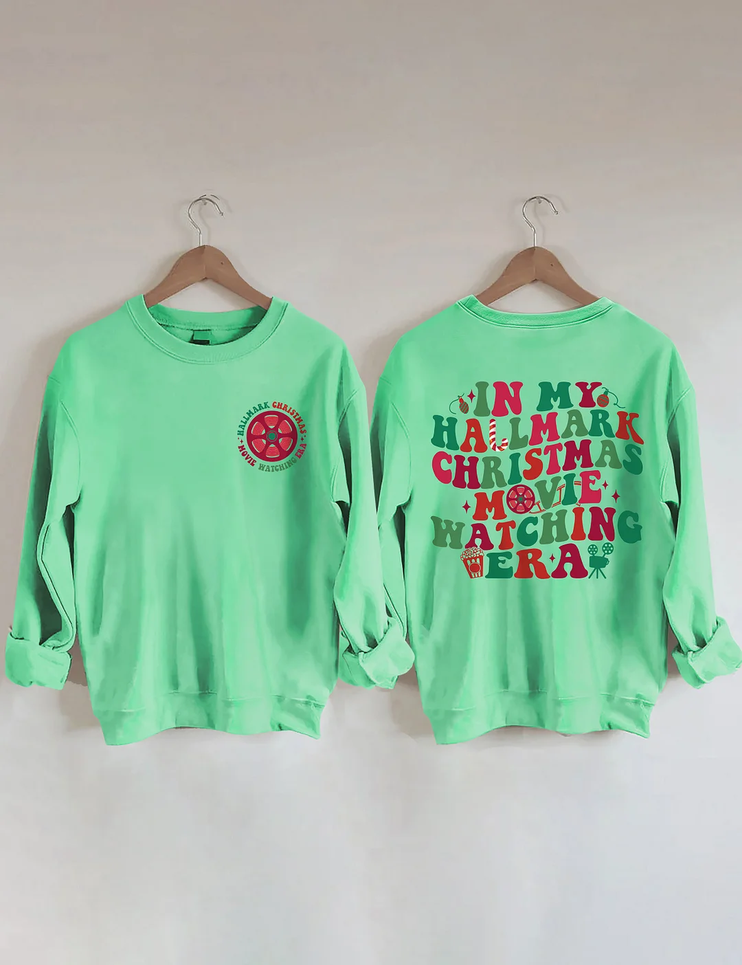Christmas Movie Watching Era Sweatshirt