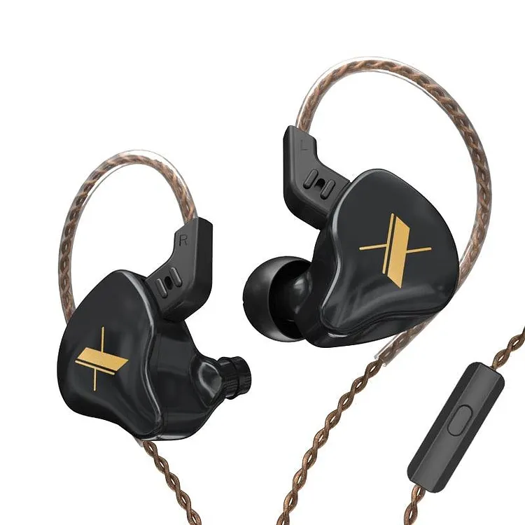 ⚡KZ EDX Earphones 1 Dynamic HIFI Bass Earbuds In Ear Monitor Headphones Sport Noise Cancelling Headset