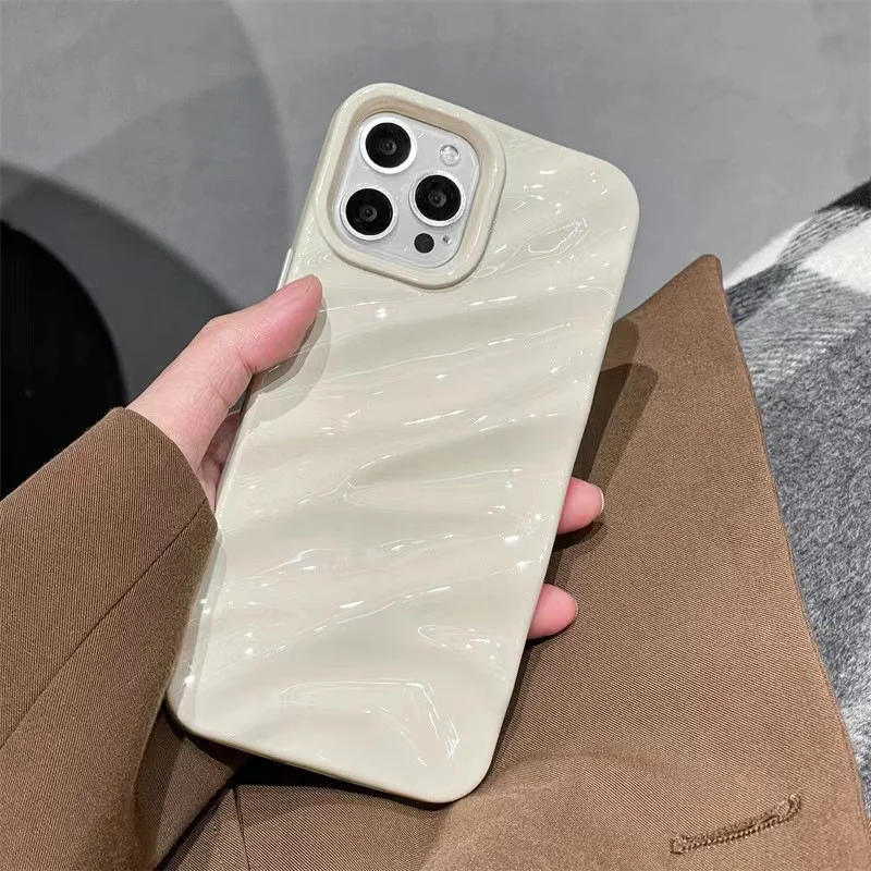 Luxury Wrinkled Wavy Phone Case