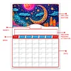 DIY Special Shaped Colorful Pattern 5D DIY Diamond Art Monthly Planner Kits