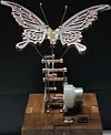 Original Sound Wooden and Metal Swallowtail Butterfly Music Box