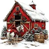 Farmhouse-11CT Stamped Cross Stitch 40*40cm/15.75*15.75in tapestrymarket