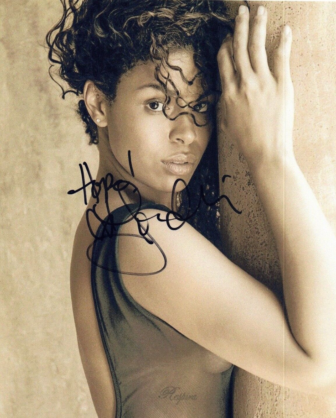 Jordin Sparks Signed Autographed 8x10 Photo Poster painting Hot Sexy Pose COA VD