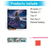 Galaxie gemme robe de soir&eacute;e dame, kit sp&eacute;cial de peinture en forme DIY partielle diamant pour adultes d&eacute;butants d&eacute;coration int&eacute;rieure peintures diamants art de pierres pr&eacute;cieuses 30x30cm
