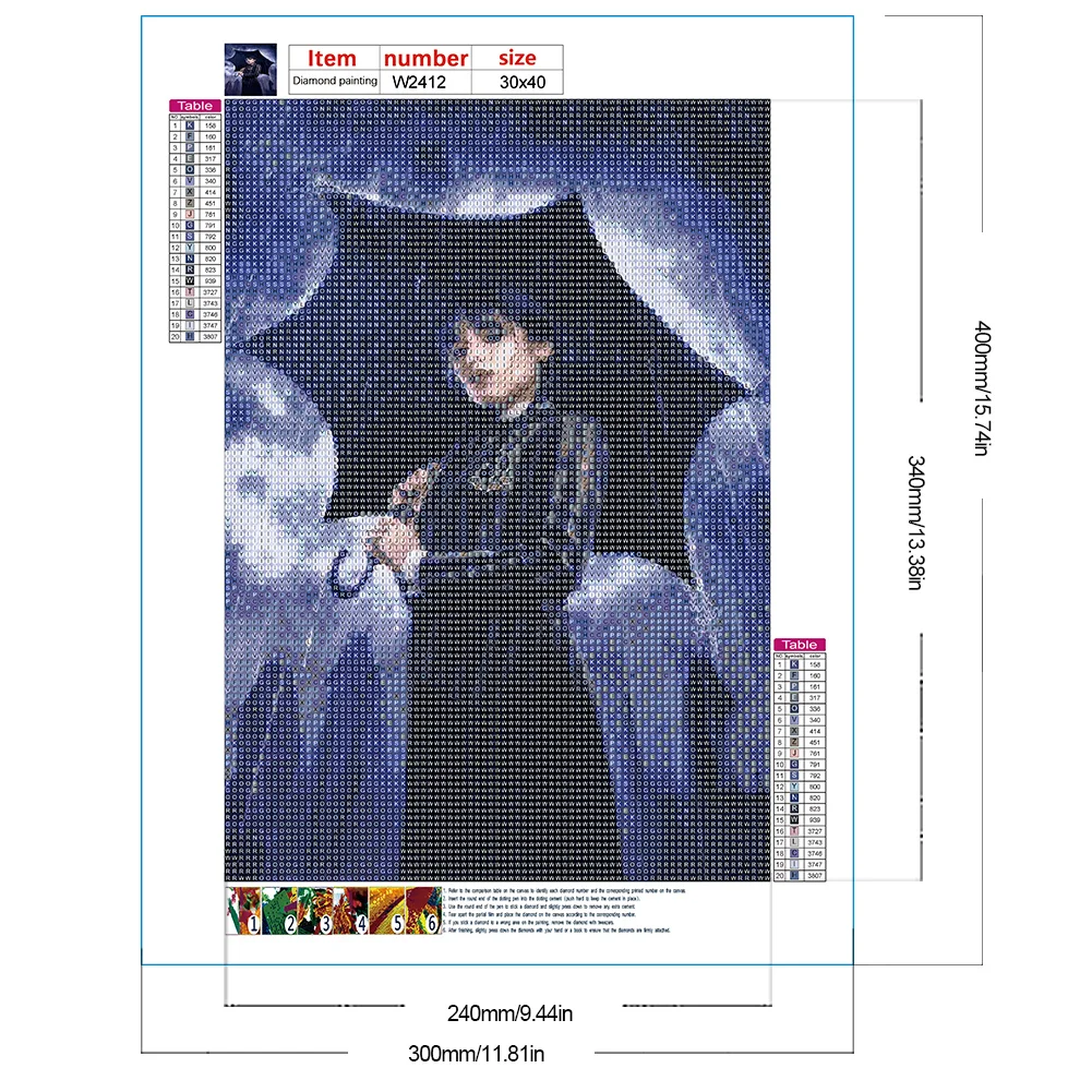 Diamond Painting - Full Round Drill - Wednesday(Canvas|30*40cm)