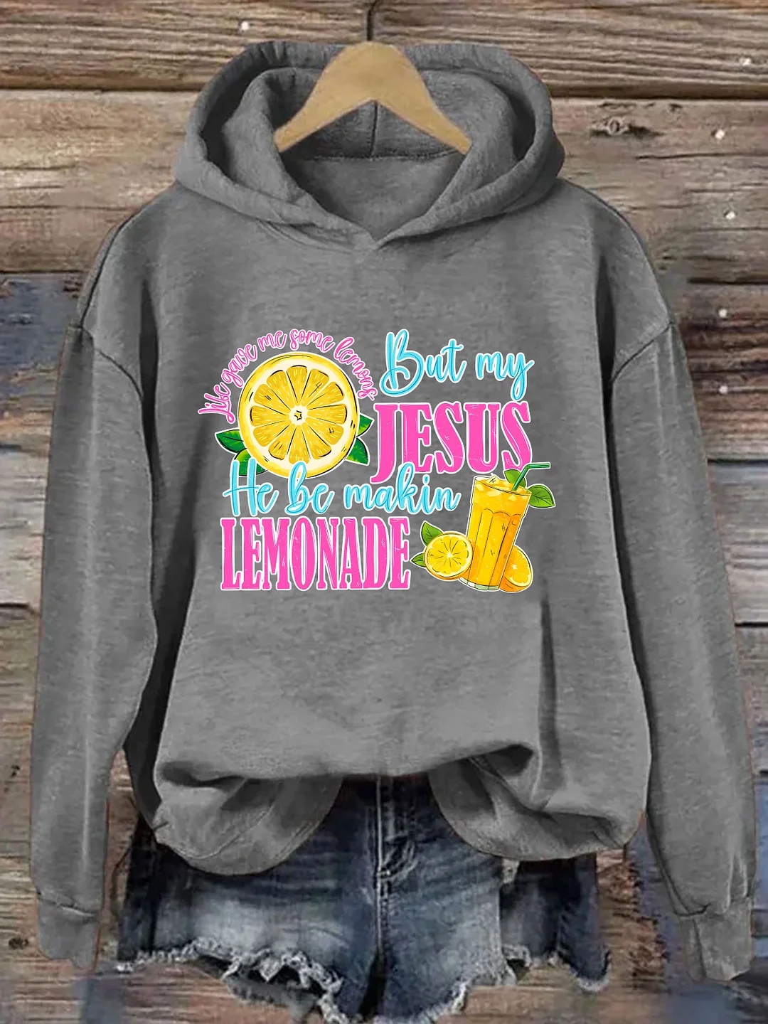 Preppy Life Gave Me Some Lemons Hoodie