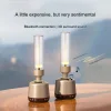 Creative LED Candlelight Bluetooth Speaker Night Light Retro Horse Lantern kerosene Lamp Cafe Bar Mini Speaker