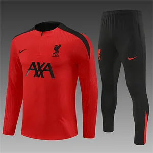 2025/2026 Liverpool Red Half-Pull Training Suit  1:1 Thai Quality Set 01