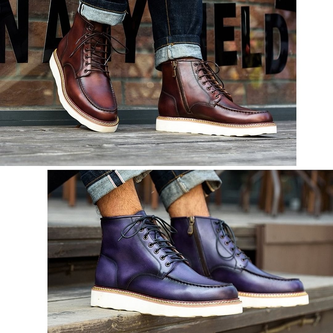 The Krusdan Boots In Borwn